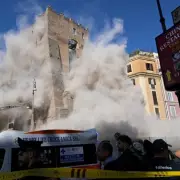Rome Tower Block Collapse: Miracle Escape as Residents Survive 10-Storey Plunge