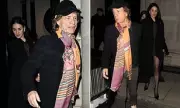Sir Mick Jagger & Melanie Hamrick Step Out at London Film Bash