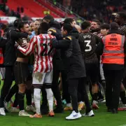 Stoke vs Hull ends in mass brawl after late winner sparks chaos