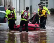 Storm Claudia Aftermath: Floods Submerge Monmouth, Cold Snap Looms