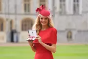 Tess Daly Receives MBE at Windsor Castle in Career Highlight