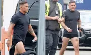 Tom Hardy Films MobLand Season 2 in Underwear on London Streets