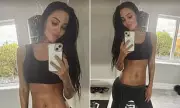 Tulisa Shows Off Incredible Six-Pack in Gym Selfie - See Her Impressive Transformation!