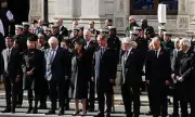 UK Leaders Unite for Poignant Remembrance Sunday at Cenotaph