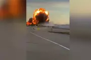 UPS Boeing 747 Erupts in Flames During Emergency Landing at Louisville Airport