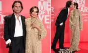 Walton Goggins Shares Rare PDA with Wife Nadia Conners in Madrid
