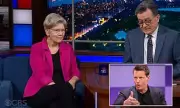 Warren Slams Paramount CEO on Colbert Show Over Trump Payout & Cancellation