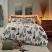 Winter Bear Fleece Duvet Set Slashed by £60 for Cosy Nights