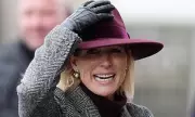 Zara Tindall Battles Storm Claudia at Cheltenham's Countryside Day