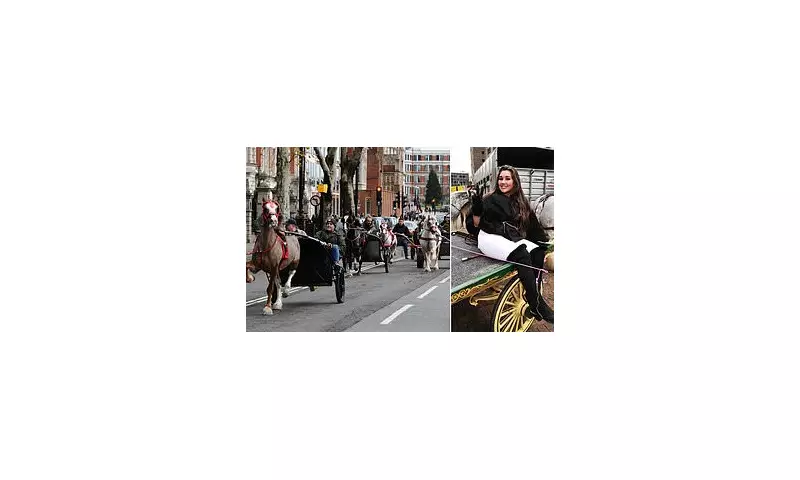 270 Horses & Hundreds of Travellers Take Over London for Winter Wonderland Drive