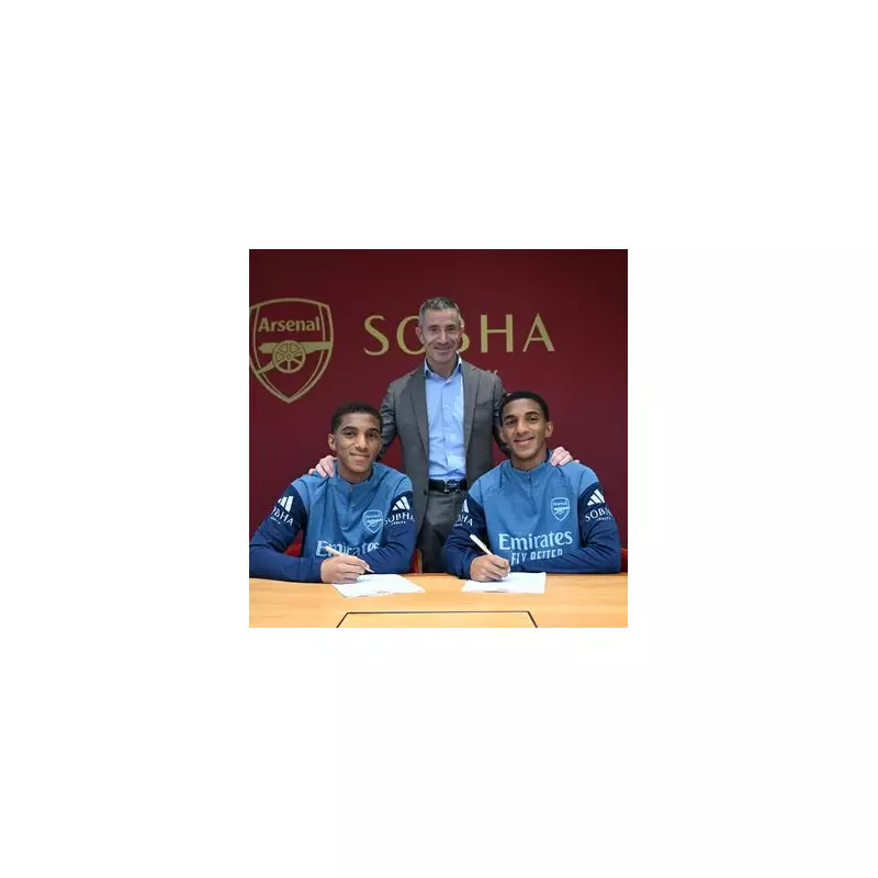 Arsenal Secure Future Signings of Ecuadorian Twins Edwin & Holger Quintero