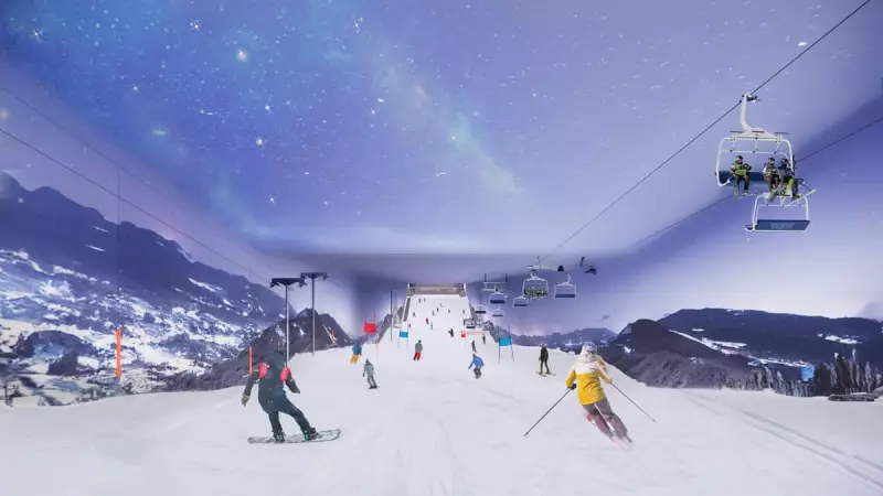 Australia's First Indoor Snow Resort in Western Sydney Gets Chinese Backing