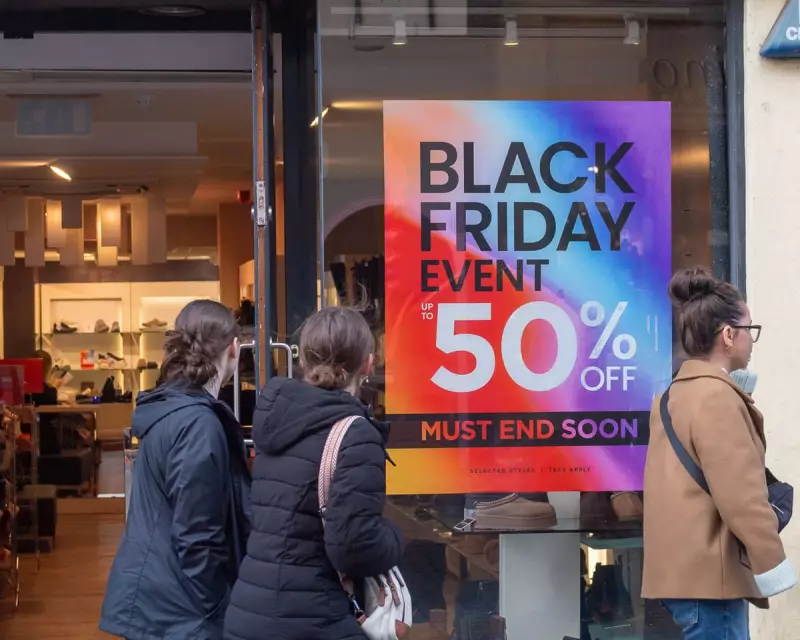 Black Friday Backlash: UK High Street Visits Plummet as Shoppers Tighten Belts