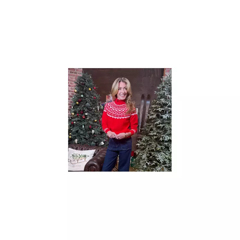 Cat Deeley Channels Kate Middleton in £119 Boden Fair Isle Jumper