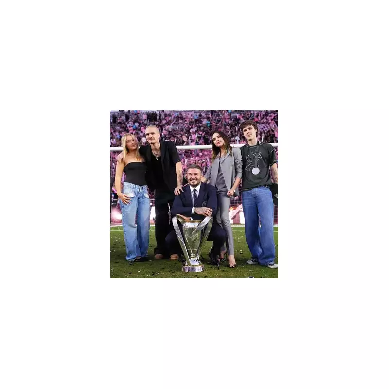 David Beckham's MLS Triumph Overshadowed by Son Brooklyn's Absence