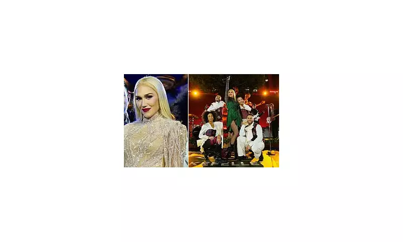 Gwen Stefani's festive outfits spark 'inappropriate' debate at NYC tree lighting