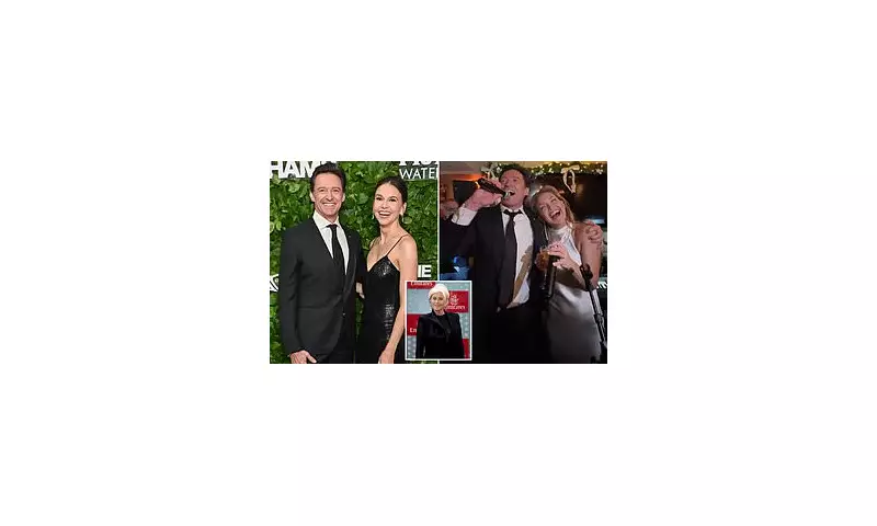 Hugh Jackman's Pub Singalong with Kate Hudson After Gotham Awards Win
