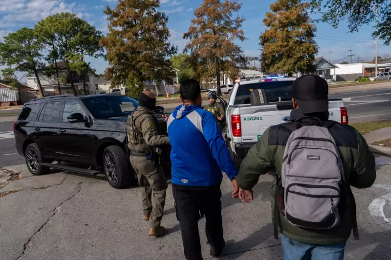 ICE Agents Arrest 50 in New Orleans Immigration Crackdown
