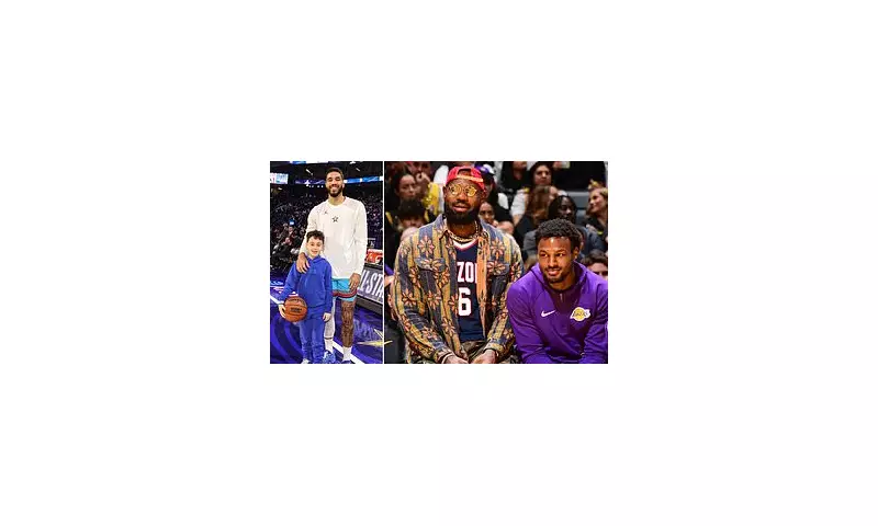 Jayson Tatum Eyes NBA History: Aims to Play with Son Deuce in 10 Years