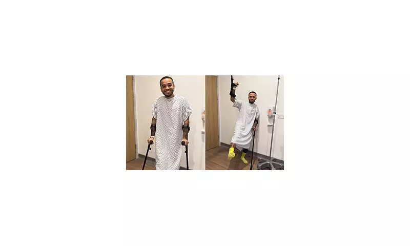 JLS Star Aston Merrygold Hospitalised for Major Surgery After Tour Injury