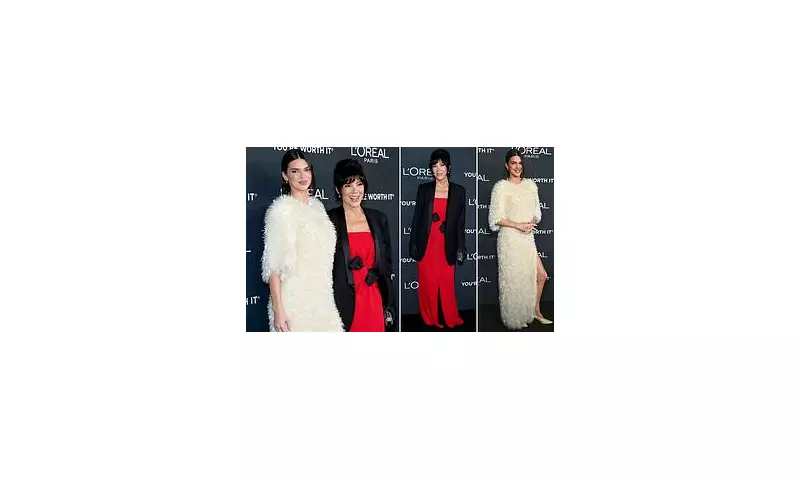 Kendall Jenner & Kris Sparkle at L'Oreal's 20th Women of Worth Gala
