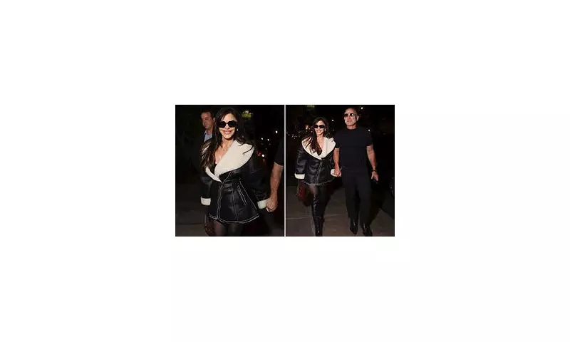 Lauren Sanchez stuns in £9k Alaia coat on LA night out with Jeff Bezos