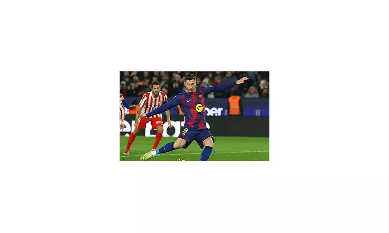 Lewandowski's Shocking Penalty Miss Stuns Barcelona Fans in Atletico Win