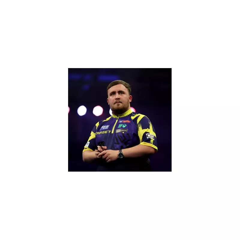 Luke Littler stunned as 15-year-old Mitchell Lawrie breaks his Lakeside record