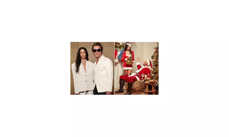 Matthew McConaughey & Camila Alves' Sexy Santa Tequila Ad for Pantalones
