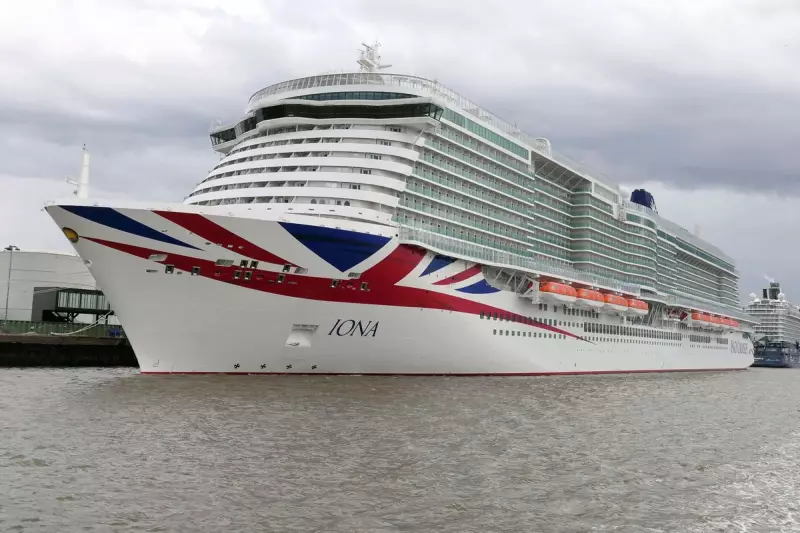 P&O Cruises' Iona delayed as 18 banana containers fall into Solent