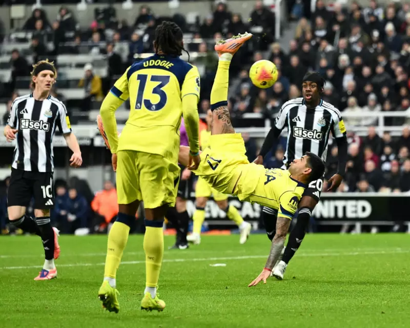 Romero's Overhead Kick Seals Dramatic Tottenham Draw Against Newcastle