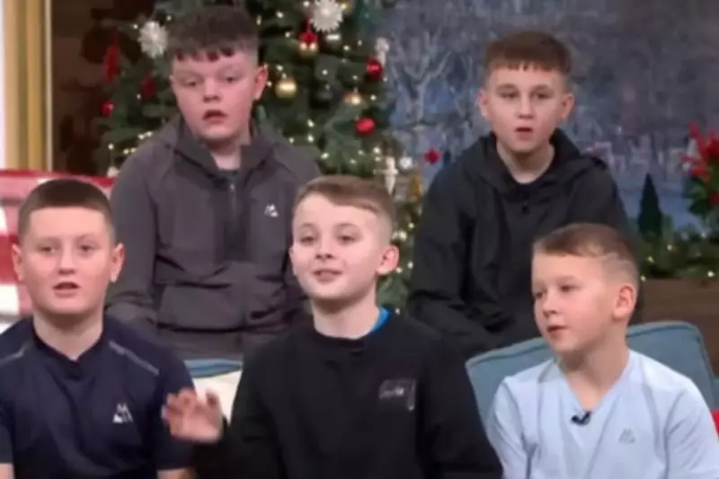 Scottish Schoolboys Sing on Live TV After Viral Doorbell Carols