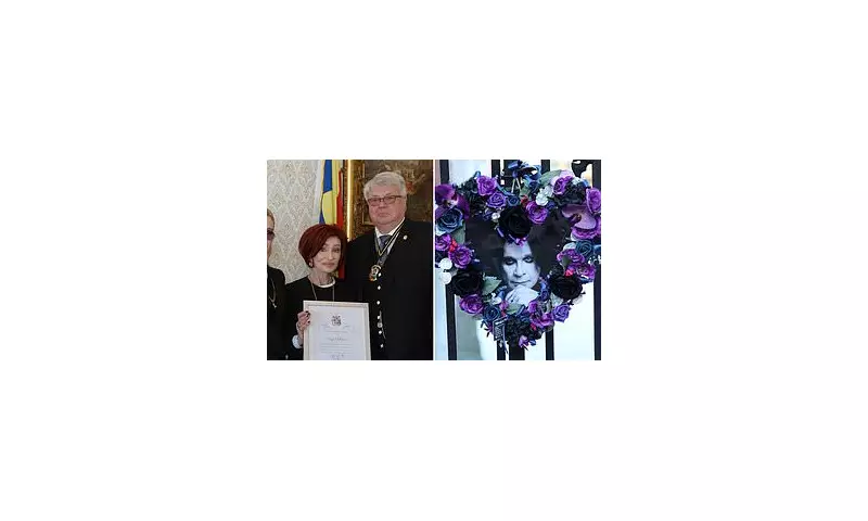 Sharon and Kelly Osbourne Accept Lord Mayor's Award on Ozzy's 77th Birthday