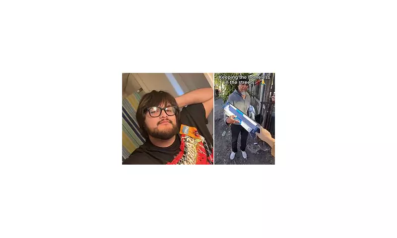 Texas Influencer's Machete Giveaway to Homeless Sparks Outrage and Safety Fears