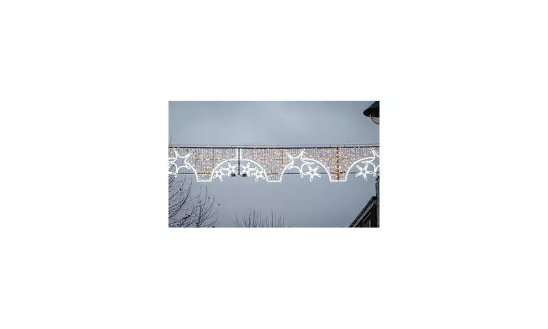 Tiverton's 'Giant Knickers' Christmas Lights Return to Town Centre