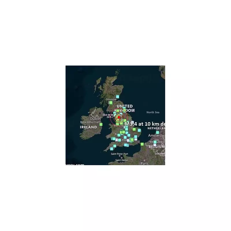 UK Earthquake Map Reveals Hundreds of Locations Rocked by 3.4 Magnitude Tremor