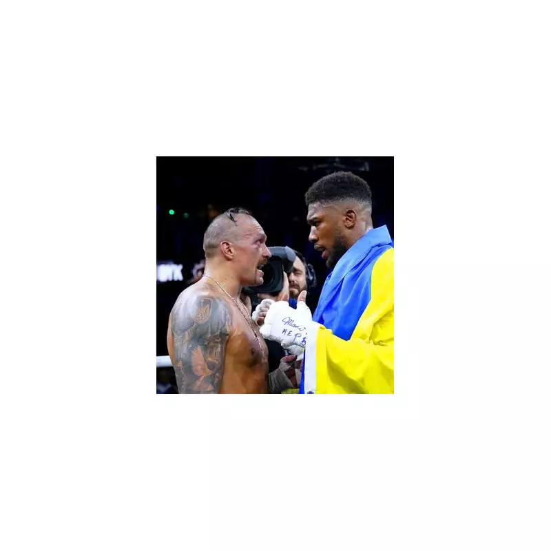 Usyk Vows to Train Joshua for Tyson Fury Clash After Jake Paul Fight