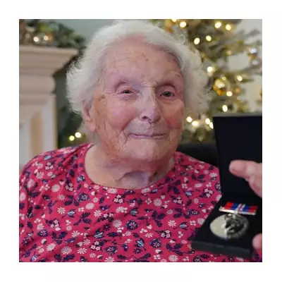 102-Year-Old WW2 Navy Wren Janet Patterson Honoured with Medal After 80-Year Wait