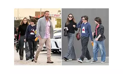 Ben Affleck and Jennifer Garner Enjoy Broadway Show with Teen Son Fin