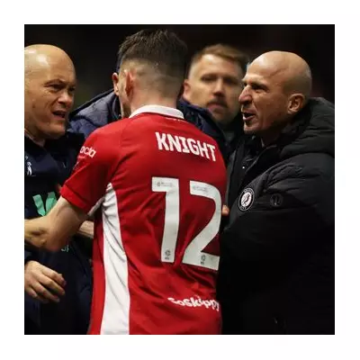 Bristol City vs Millwall ends in ugly brawl as Alex Neil is shoved