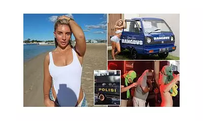 British Sex Worker and 17 Men Arrested in Bali Over Alleged Pornography