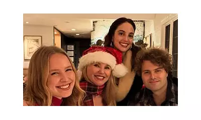 Christie Brinkley Shares Rare Family Photo with All Three Children at Christmas