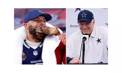 Cowboys Owner Jerry Jones Plays Santa to Boost Morale Before Christmas Win
