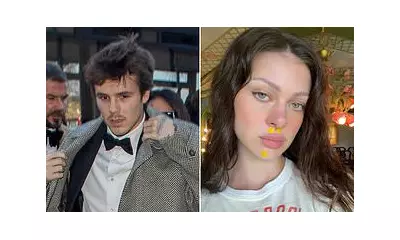 Cruz Beckham Sparks Debate by Wearing Pimple Patch to Wedding