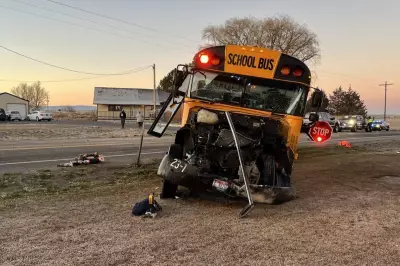 Idaho School Bus Crash: Four Students Injured, One Airlifted to Hospital