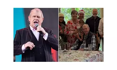 John Farnham's First Public Appearance Since Cancer Battle at Family Christmas