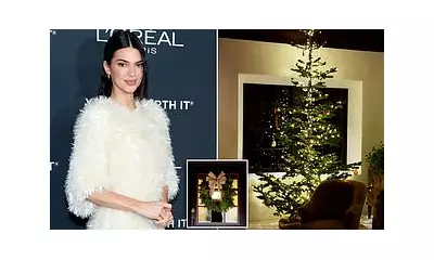 Kendall Jenner's Minimal £18M Montecito Ranch Christmas Decor Revealed