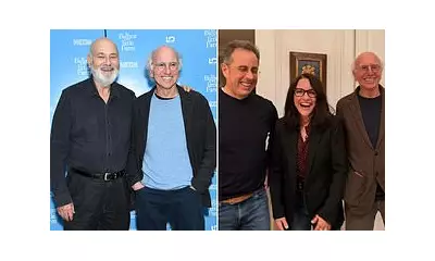 Larry David Emerges for Sombre Holiday Reunion After Rob Reiner Tragedy