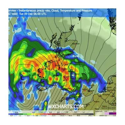 Met Office Issues 'Danger to Life' Warning as 32 UK Areas Brace for Floods