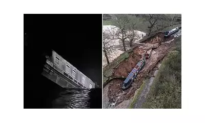 Narrowboats Swallowed by 50-Metre Sinkhole on Shropshire Canal at 4am